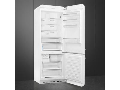 28" SMEG 50s Style 18 Cu. Ft. Freestanding Bottom Mount Refrigerator - FAB38URWH