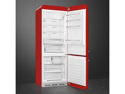 28" SMEG 50s Style 18 Cu. Ft. Freestanding Bottom Mount Refrigerator - FAB38URRD