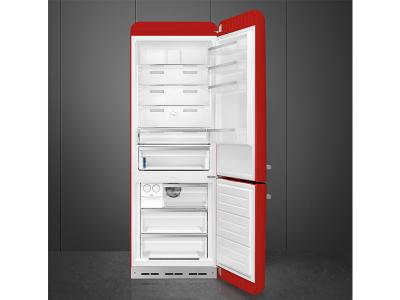 28" SMEG 50s Style 18 Cu. Ft. Freestanding Bottom Mount Refrigerator - FAB38URRD