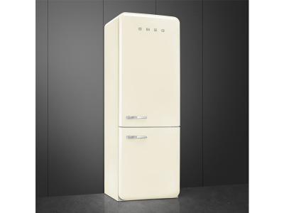 28" SMEG 50s Style 18 Cu. Ft. Freestanding Bottom Mount Refrigerator - FAB38URCR