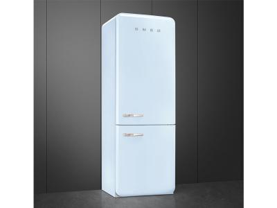 28" SMEG 50s Style 18 Cu. Ft. Freestanding Bottom Mount Refrigerator - FAB38URPB