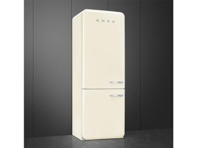 28" SMEG 50s Style 18 Cu. Ft. Freestanding Bottom Mount Refrigerator - FAB38ULCR