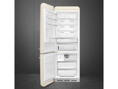 28" SMEG 50s Style 18 Cu. Ft. Freestanding Bottom Mount Refrigerator - FAB38ULCR