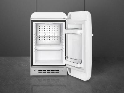 16" SMEG 50s Style Freestanding Compact Refrigerator  - FAB5URWH3