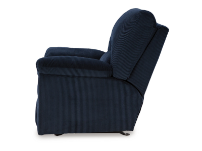 SimpleJoy Rocker Recliner in Navy - 2420525C