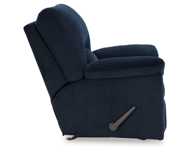 SimpleJoy Rocker Recliner in Navy - 2420525C