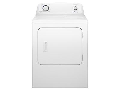 29"  Amana 6.5 cu. ft. Top-Load Electric Dryer with Automatic Dryness Control - YNED4655EW