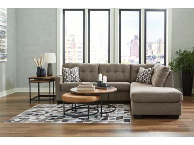 Mahoney 2-Piece Sectional with Chaise in Chocolate - 31005-K