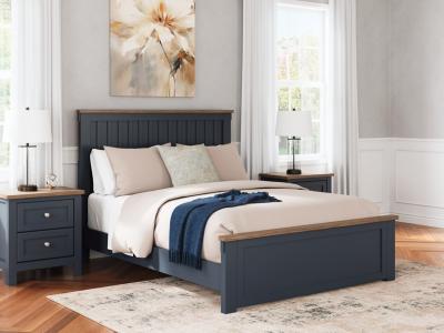 Landocken Queen Panel Bed - B414-QBED-K