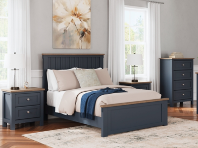 Landocken Queen 5PC Panel Bedroom Set - B414-Q5PC-K