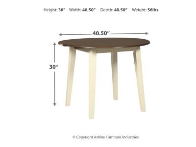 Signature Design by Ashley® Woodanville Dining Table with 2 Chairs - D335D4