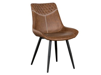 Primo International Dining Chair in Cognac - 7303-C
