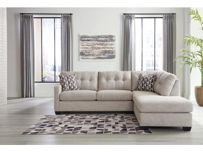 Mahoney 2-Piece Sectional with Chaise in Pebble - 31004S2