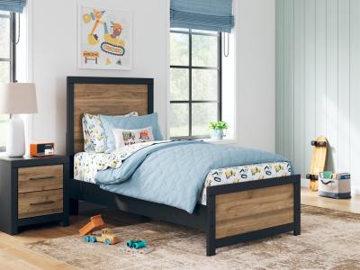 Vertani Twin Panel Bed - B2073B5