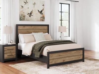 Vertani Queen Panel Bed - B2073B2