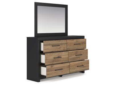 Vertani Dresser and Mirror - B2073B1