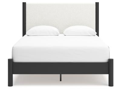 Cadmori Queen Upholstered Panel Bed - B2616B2