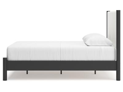 Cadmori Queen Upholstered Panel Bed - B2616B2
