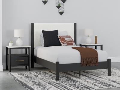 Cadmori Full Upholstered Panel Bed - B2616B3
