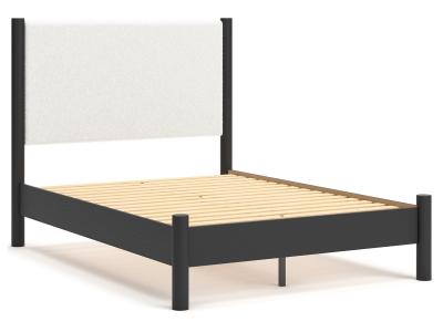 Cadmori Full Upholstered Panel Bed - B2616B3