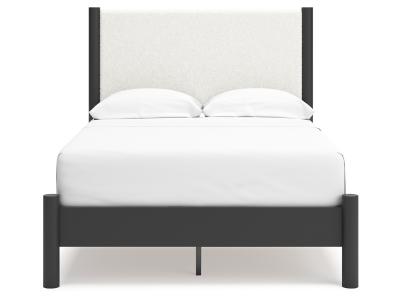 Cadmori Full Upholstered Panel Bed - B2616B3