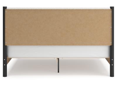 Cadmori King Upholstered Panel Bed - B2616B8