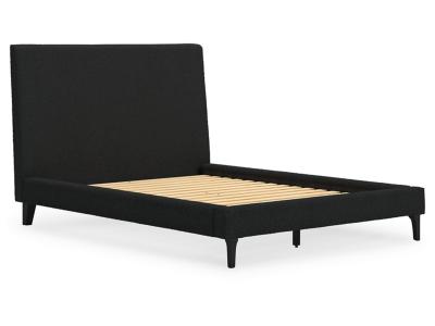 Cadmori Full Upholstered Bed with Roll Slats - B2616-72