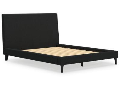 Cadmori Queen Upholstered Bed with Roll Slats - B2616-81