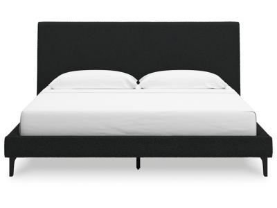 Cadmori King Upholstered Bed with Roll Slats - B2616-82