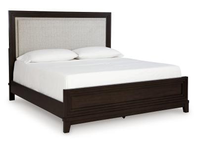 Neymorton Queen Upholstered Panel Bed - B618B2
