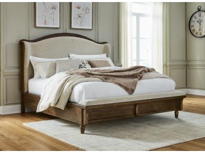 Sturlayne King Upholstered Panel Bed - B787B4
