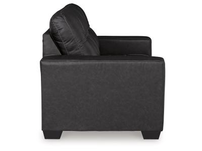 Barlin Mills Loveseat in Carbon - 1700435