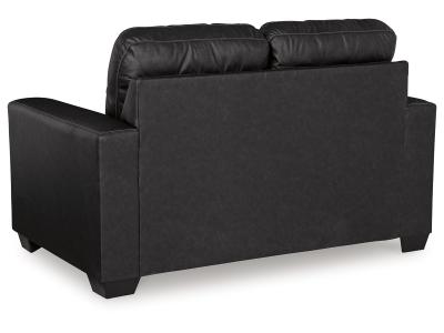 Barlin Mills Loveseat in Carbon - 1700435