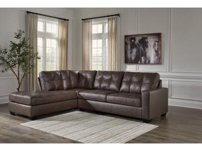 Barlin Mills 2-Piece Sectional with Chaise in Umbar - 17003S1
