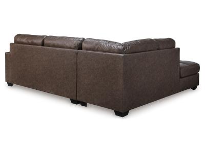 Barlin Mills 2-Piece Sectional with Chaise in Umbar - 17003S1