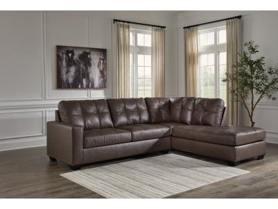  Barlin Mills 2-Piece Sectional with Chaise in Umbar - 17003S2