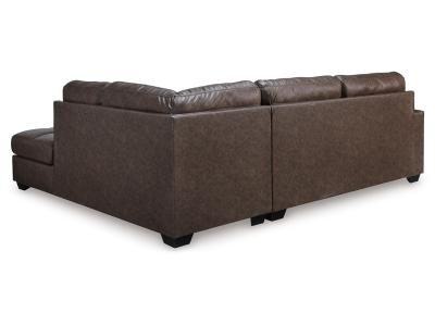  Barlin Mills 2-Piece Sectional with Chaise in Umbar - 17003S2
