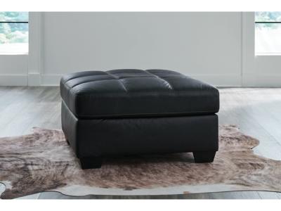 Barlin Mills Oversized Accent Ottoman in Carbon - 1700408