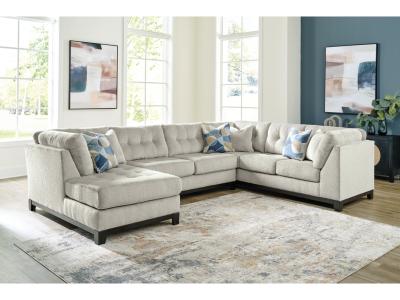 Maxon Place 3-Piece Sectional with Chaise in Stone - 33004S1