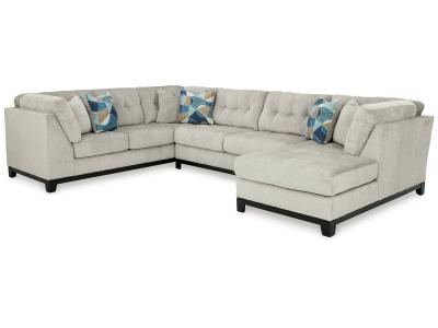 Maxon Place 3-Piece Sectional with Chaise in Stone - 33004S2