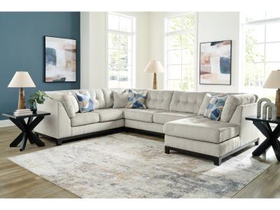 Maxon Place 3-Piece Sectional with Chaise in Stone - 33004S2