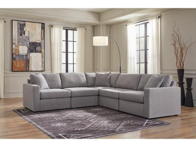  Modmax 5-Piece Sectional in Granite - 92104S6