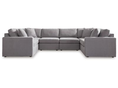 Modmax 6-Piece Sectional in Graphite - 92104S8