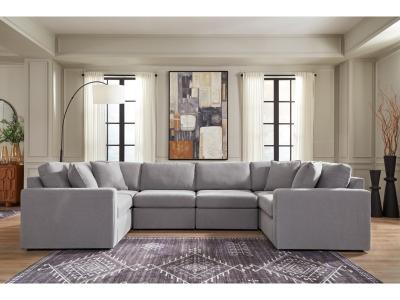 Modmax 6-Piece Sectional in Graphite - 92104S8