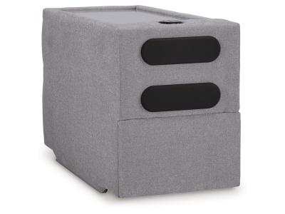 Modmax 4-Piece Audio Console Sectional with Chaise in Granite - 92104S37