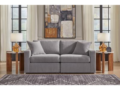 Modmax 2-Piece Sectional in Granite - 92104S1