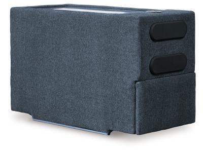 Modmax 4-Piece Audio Console Sectional with Chaise in Ink - 92121S37