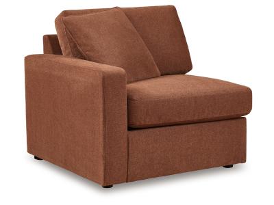 Modmax 4-Piece Audio Console Sectional with Chaise in Spice - 92102S37
