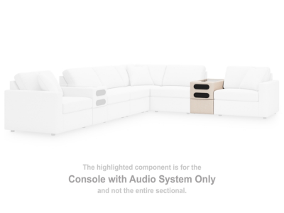 Modmax Console with Audio System in Oyster - 9210327