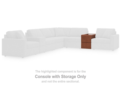 Modmax Console with Storage in Spice - 9210257